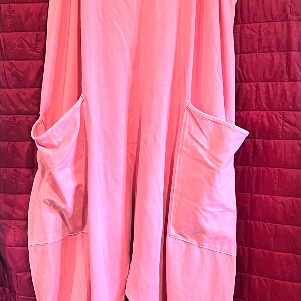 Free People Pink Hot Shot Onesie Jumpsuit